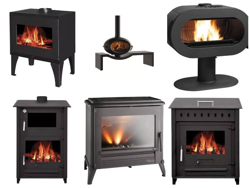 Poêles à bois pour bûches de 50 cm