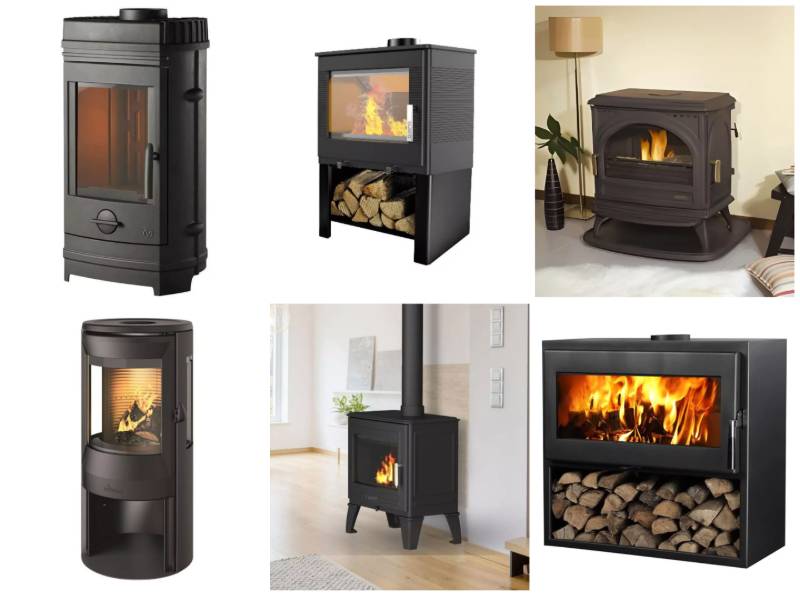 Poêles à bois 8 kw